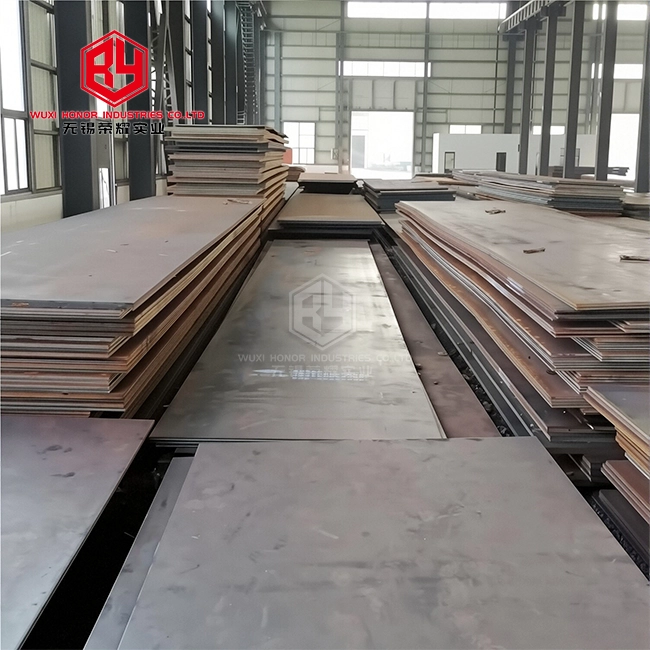 Hot-rolled steel plate